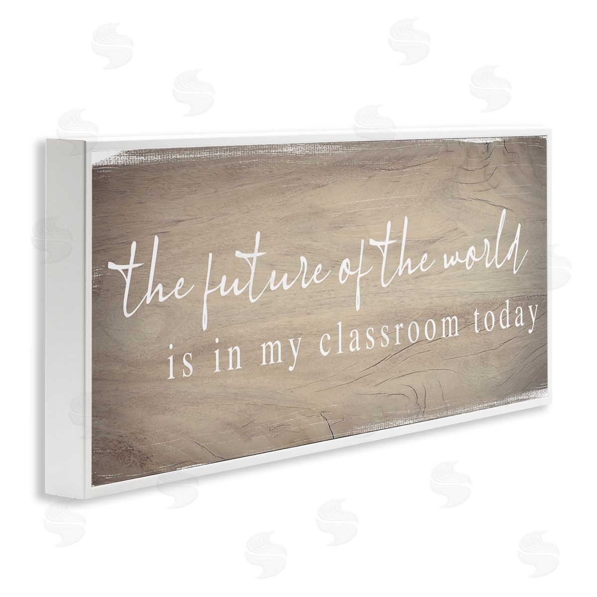 Stupell Studio Rustic Classroom Teacher Quote