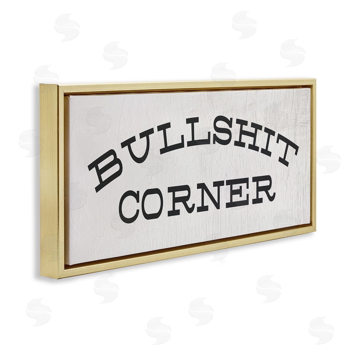 Stupell Studio Bullsh*t Corner Rustic Humor