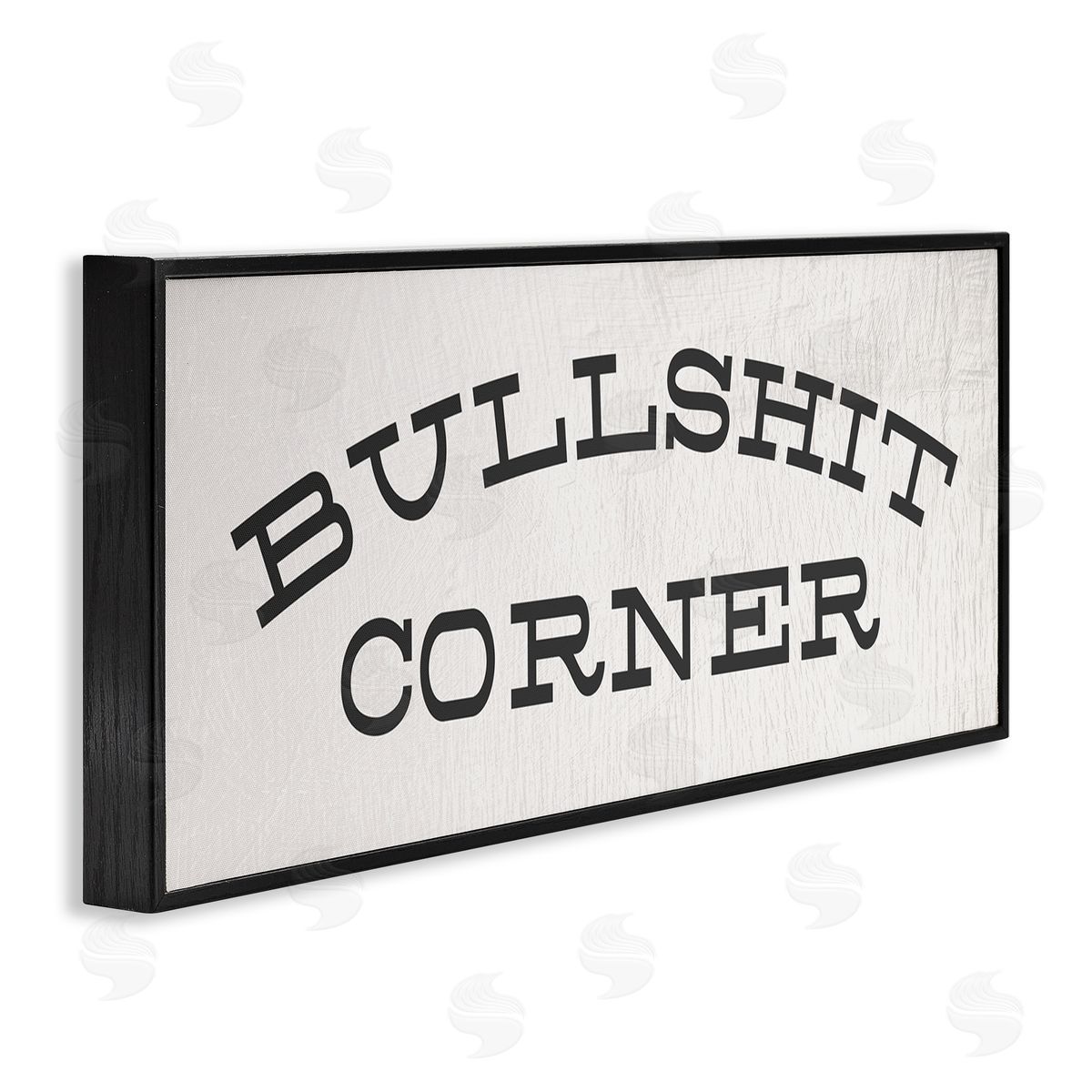 Stupell Studio Bullsh*t Corner Rustic Humor