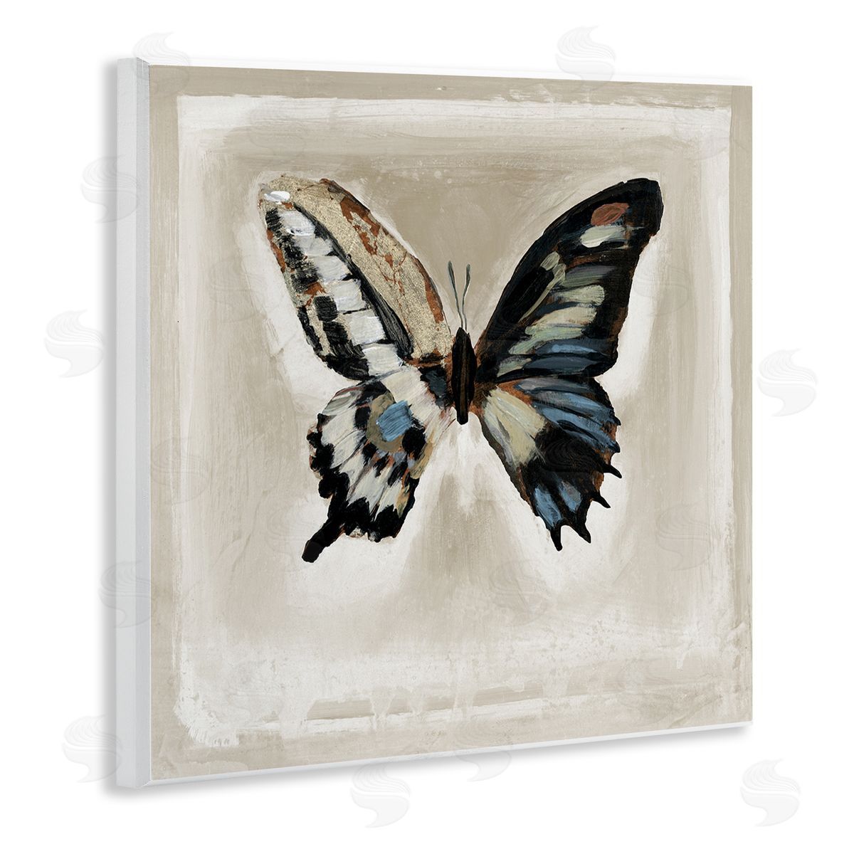 Stacy D'Aguiar Bold Butterfly Insect Wooden Wall Plaque Art Print