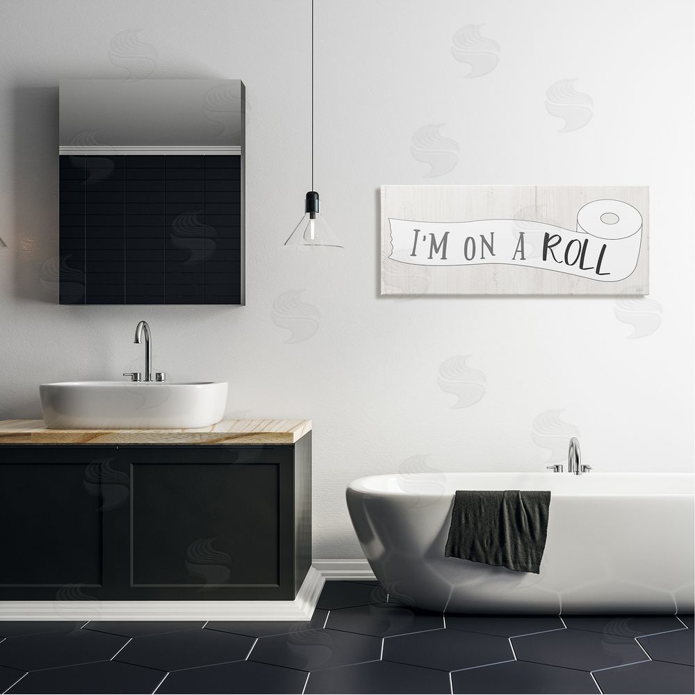 Natalie Carpentieri I'm On A Roll Bathroom