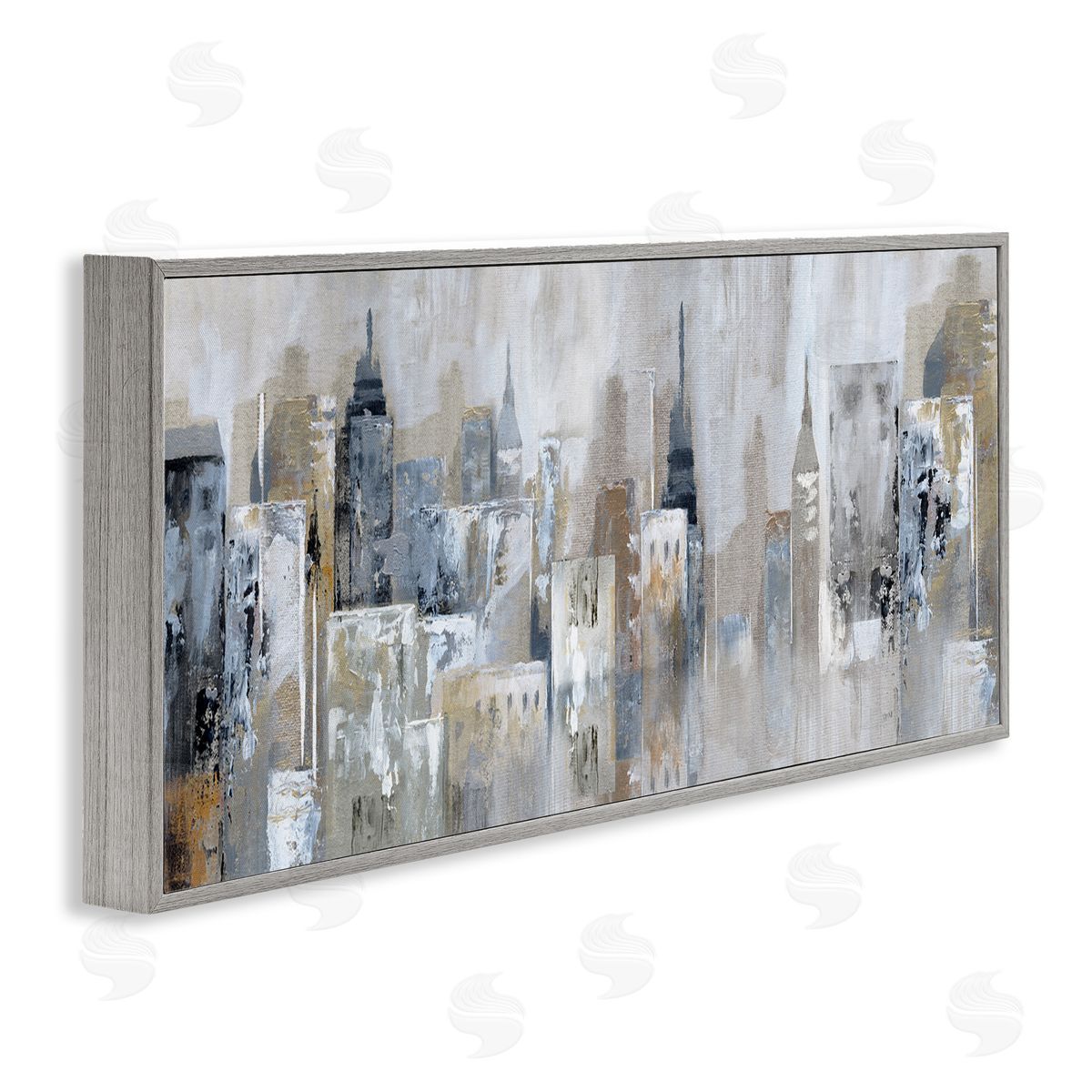 Nan Layered Urban City Skyline