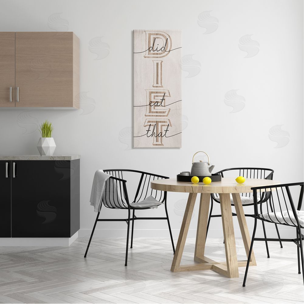 Stupell Studio Diet Did I Eat That Phrase