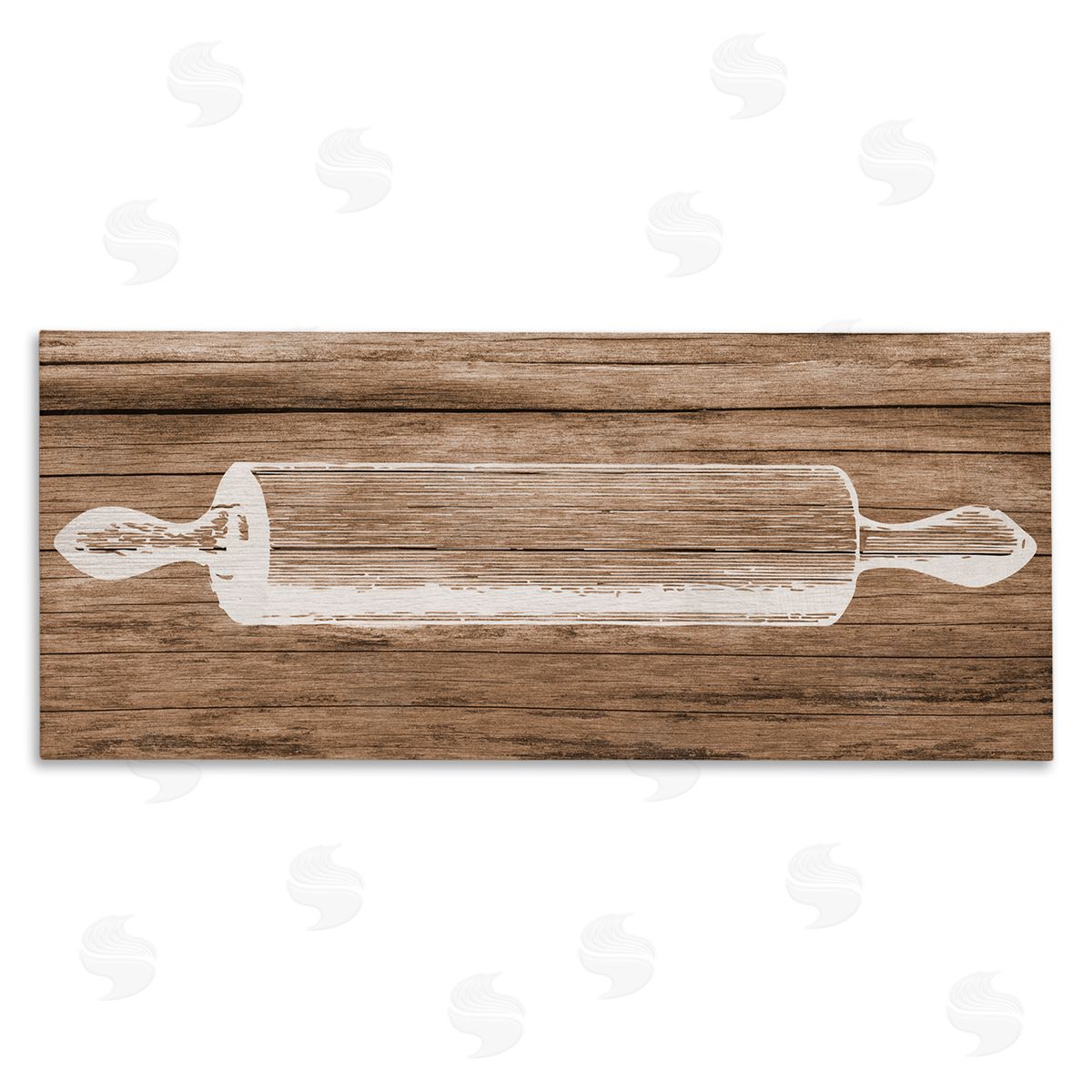 Stupell Studio Rustic Kitchen Rolling Pin