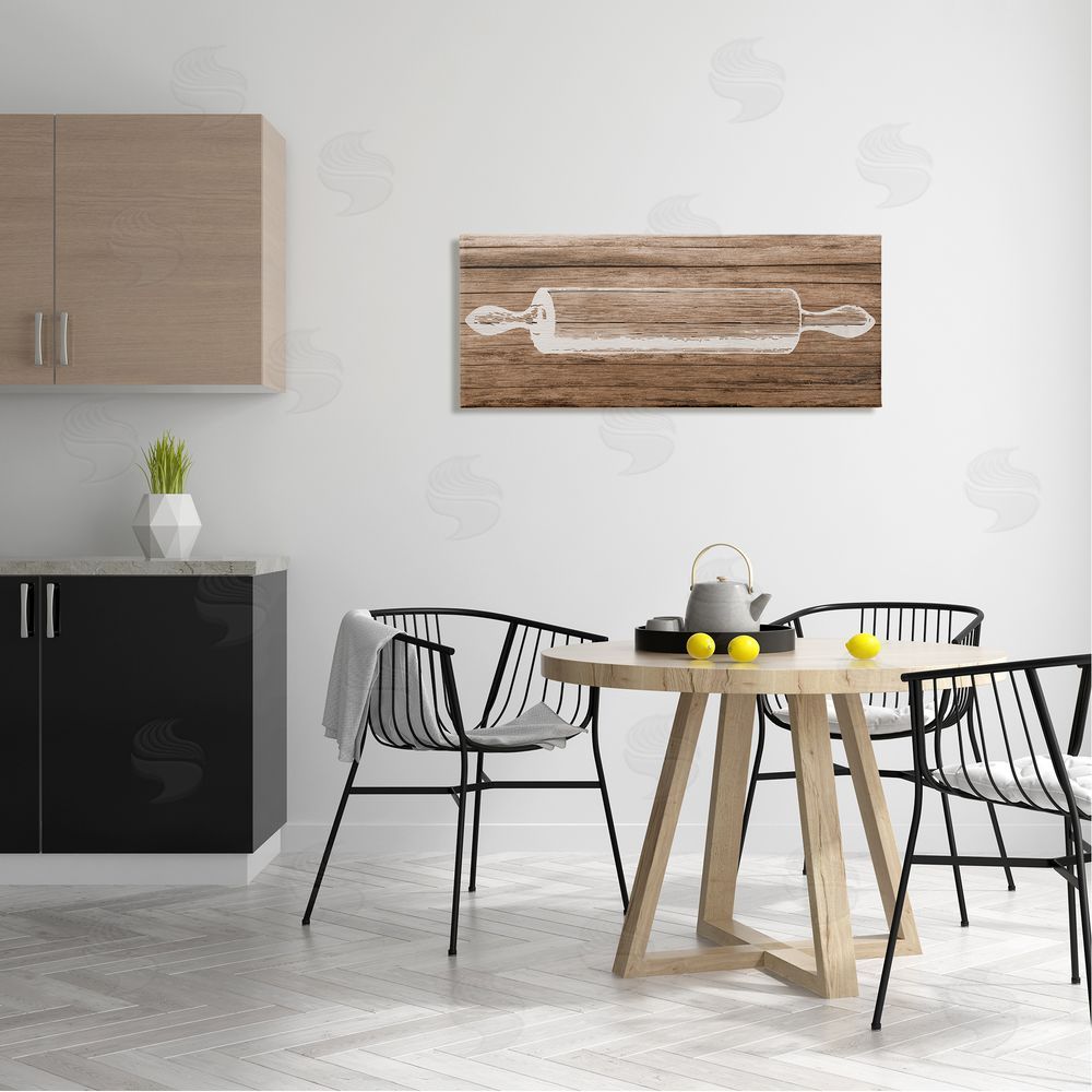 Stupell Studio Rustic Kitchen Rolling Pin