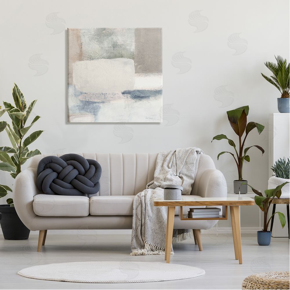 Carol Robinson Modern Rectangular Shapes Arrangement Canvas Wall Art in Room