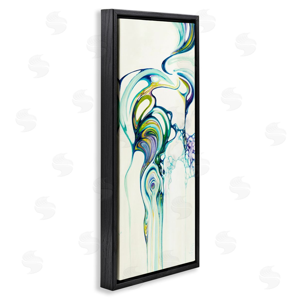 Dina D'Argo Abstract Swirl Composition