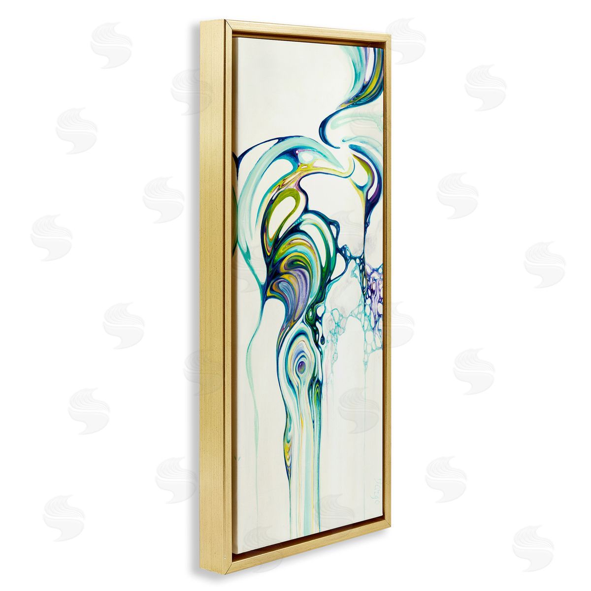 Dina D'Argo Abstract Swirl Composition