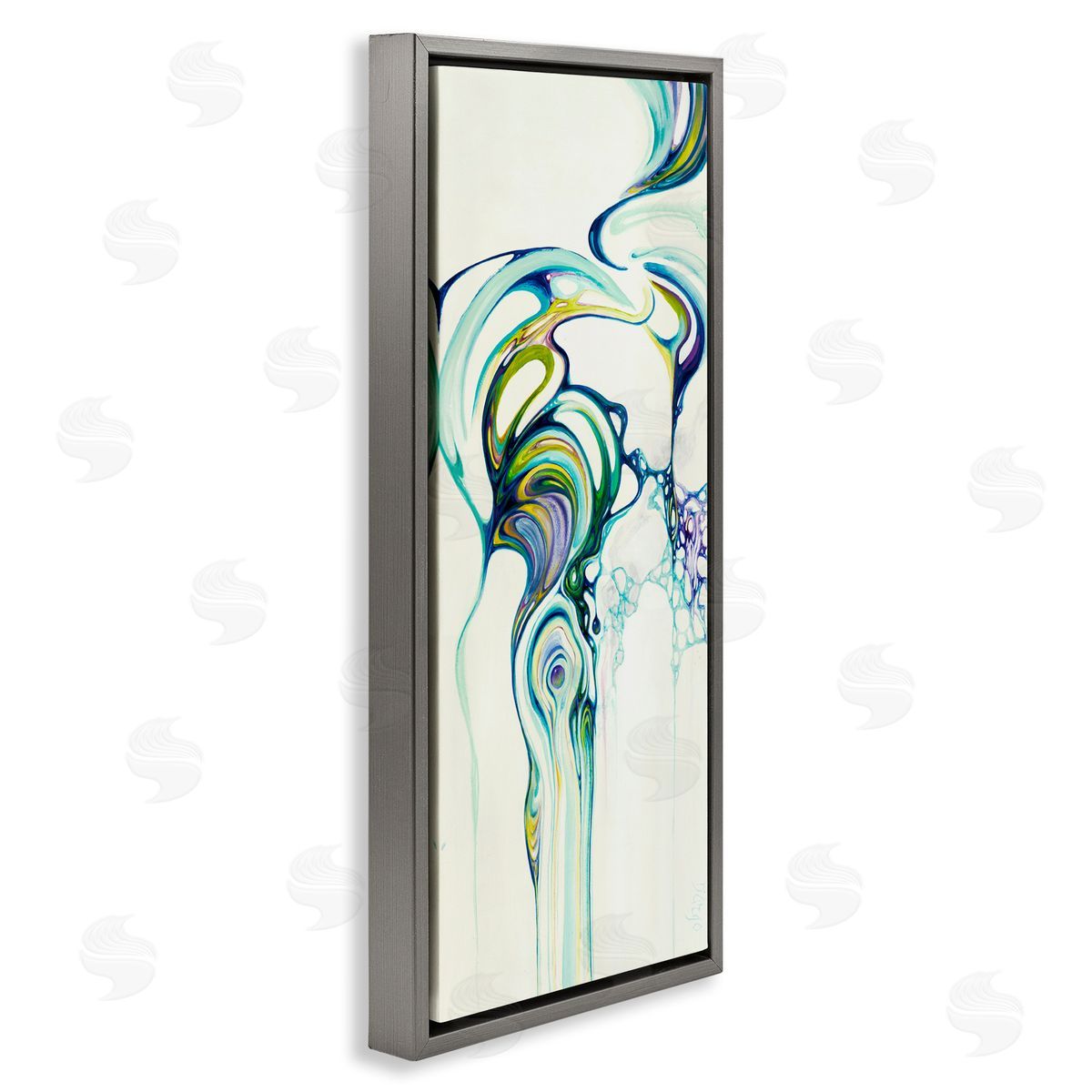 Dina D'Argo Abstract Swirl Composition