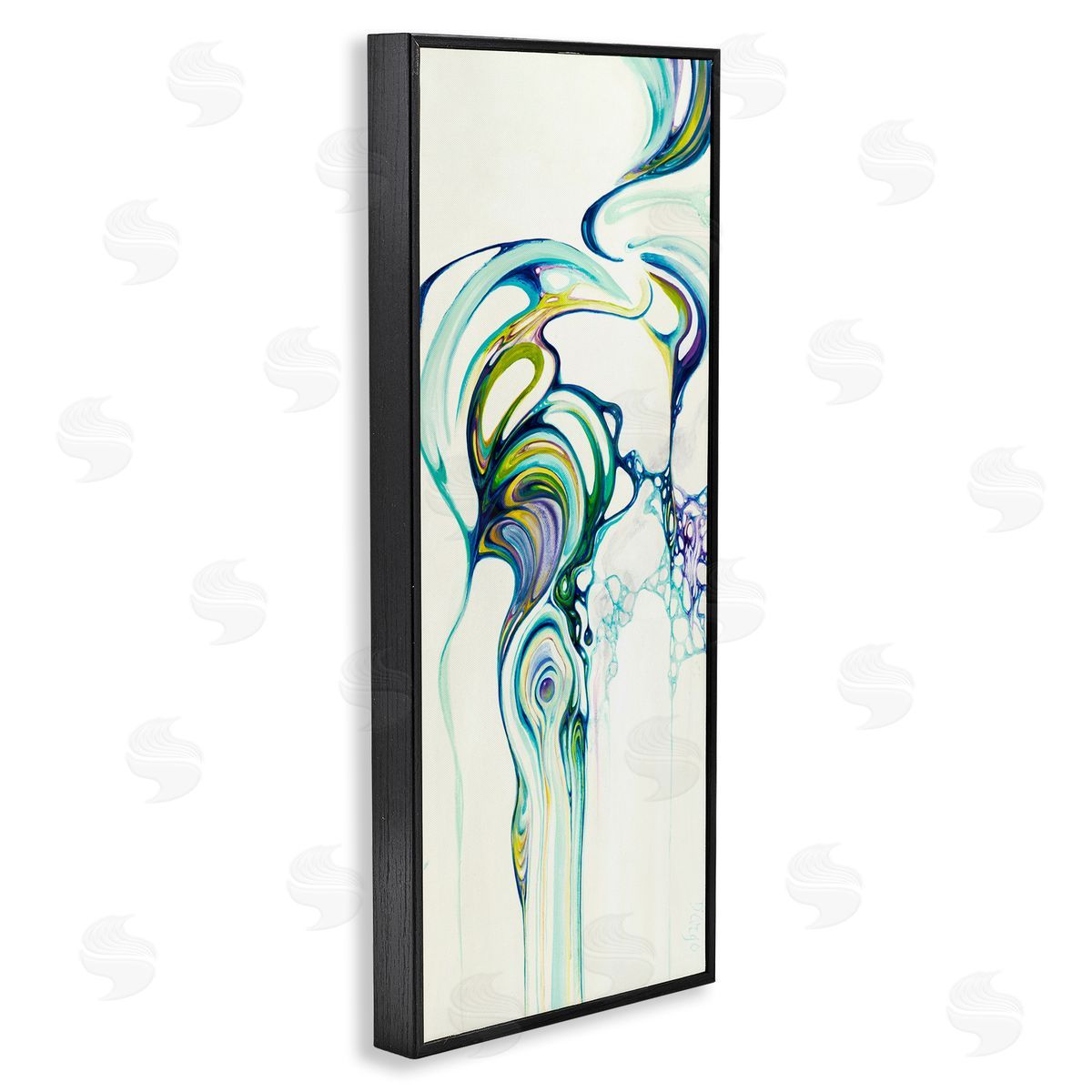 Dina D'Argo Abstract Swirl Composition