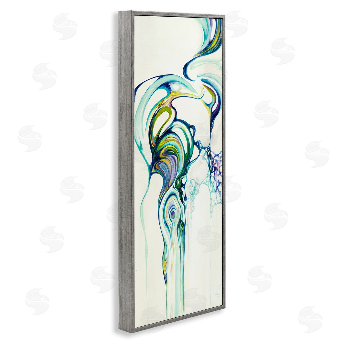 Dina D'Argo Abstract Swirl Composition