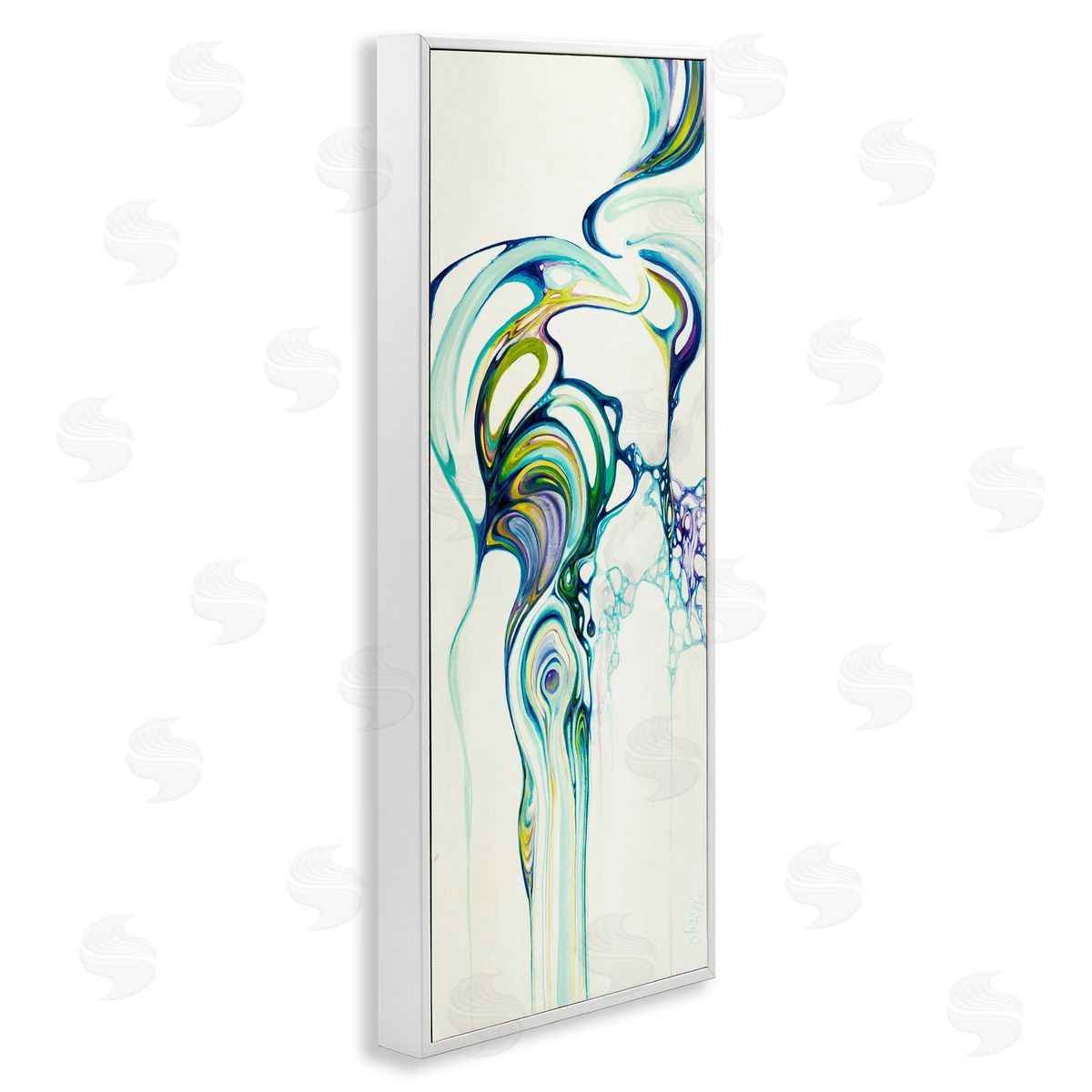 Dina D'Argo Abstract Swirl Composition