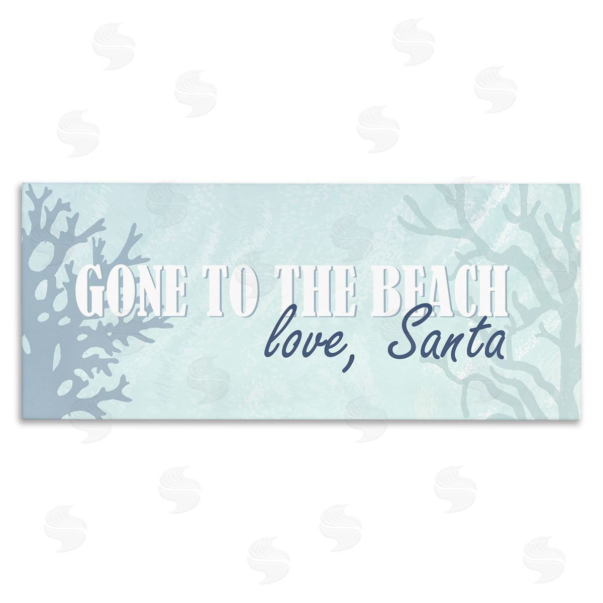 Kim Allen Gone To Beach Love Santa Phrase