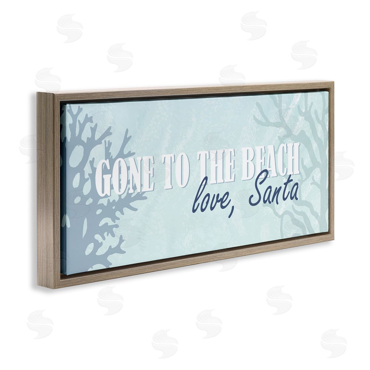 Kim Allen Gone To Beach Love Santa Phrase