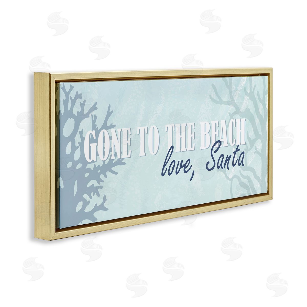 Kim Allen Gone To Beach Love Santa Phrase