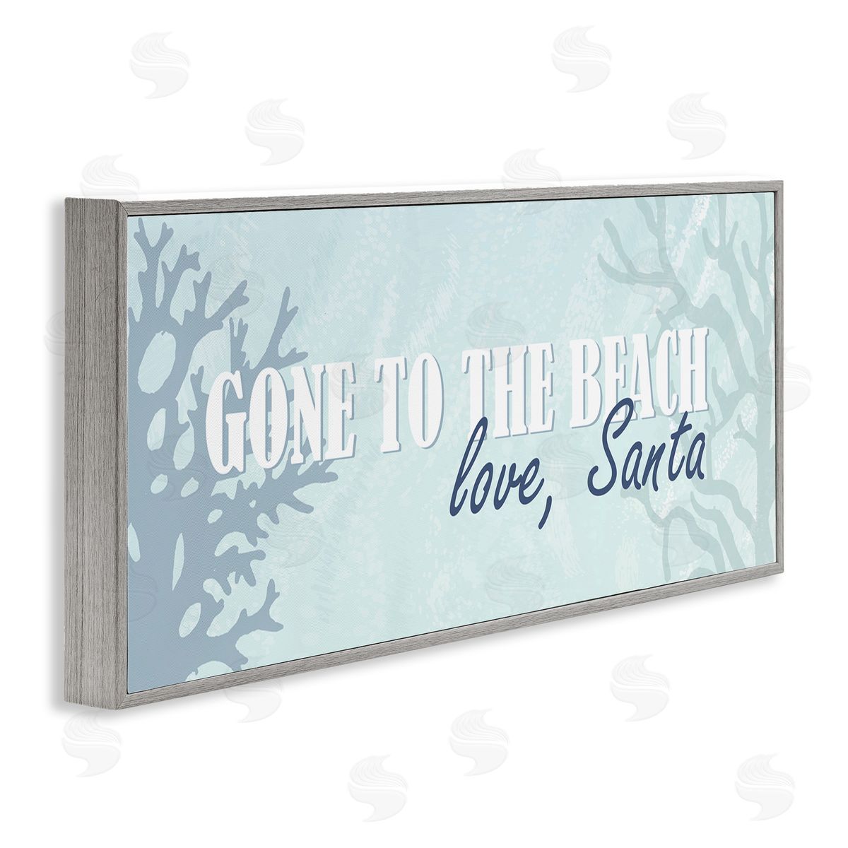 Kim Allen Gone To Beach Love Santa Phrase
