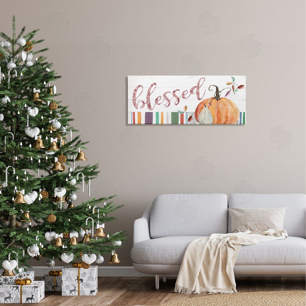 Livi Finn Blessed Striped Festive Pumpkin