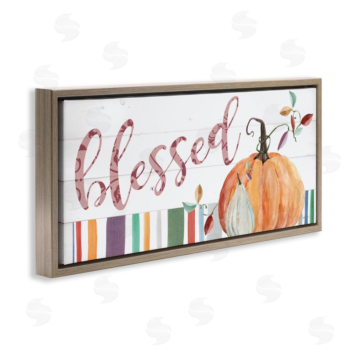 Livi Finn Blessed Striped Festive Pumpkin