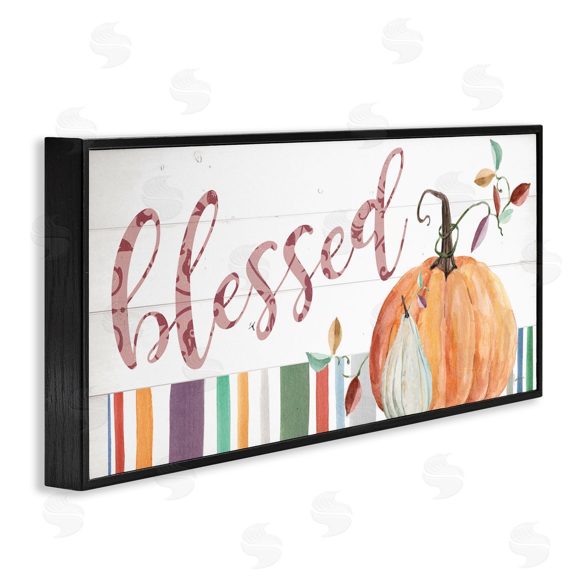 Livi Finn Blessed Striped Festive Pumpkin