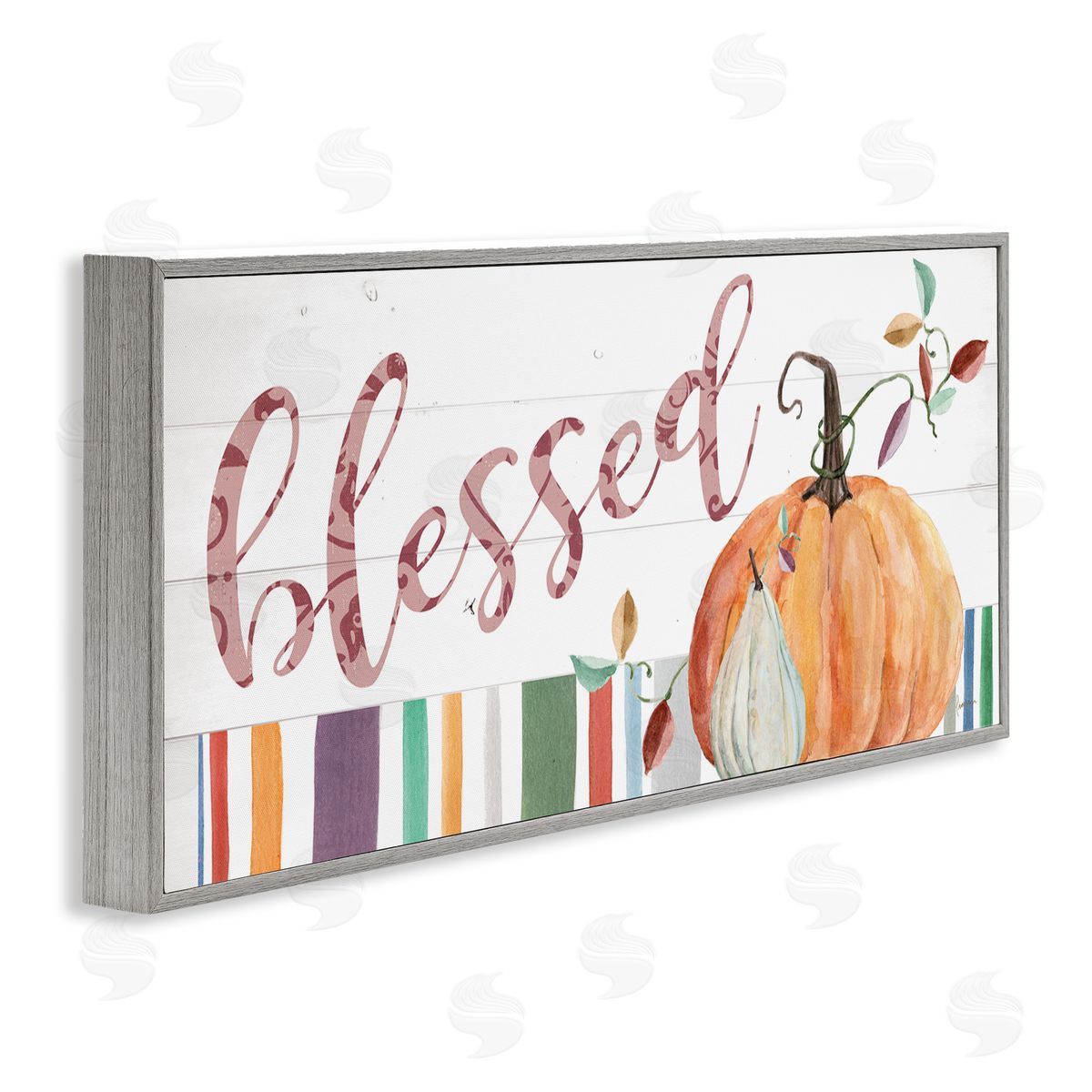 Livi Finn Blessed Striped Festive Pumpkin