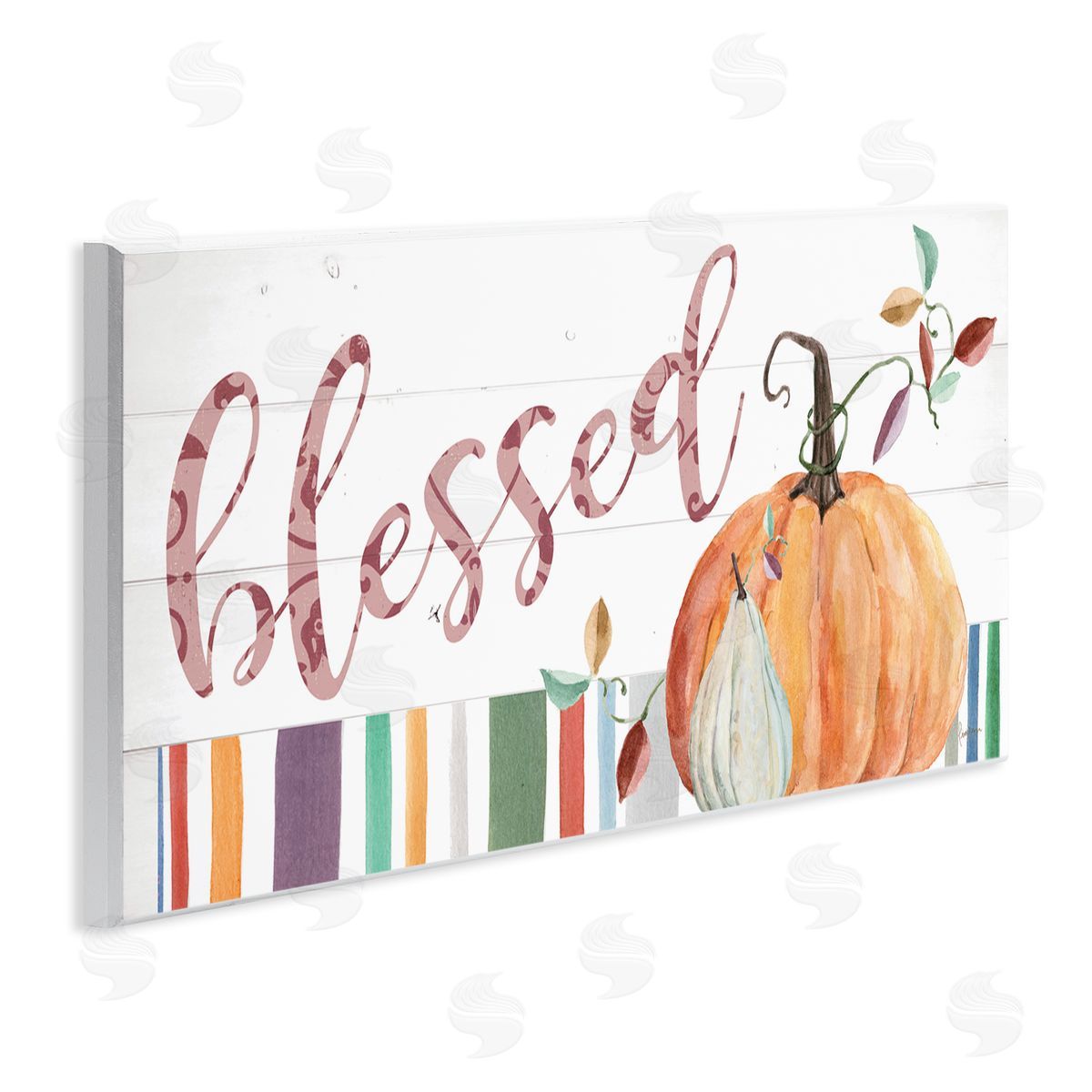 Livi Finn Blessed Striped Festive Pumpkin