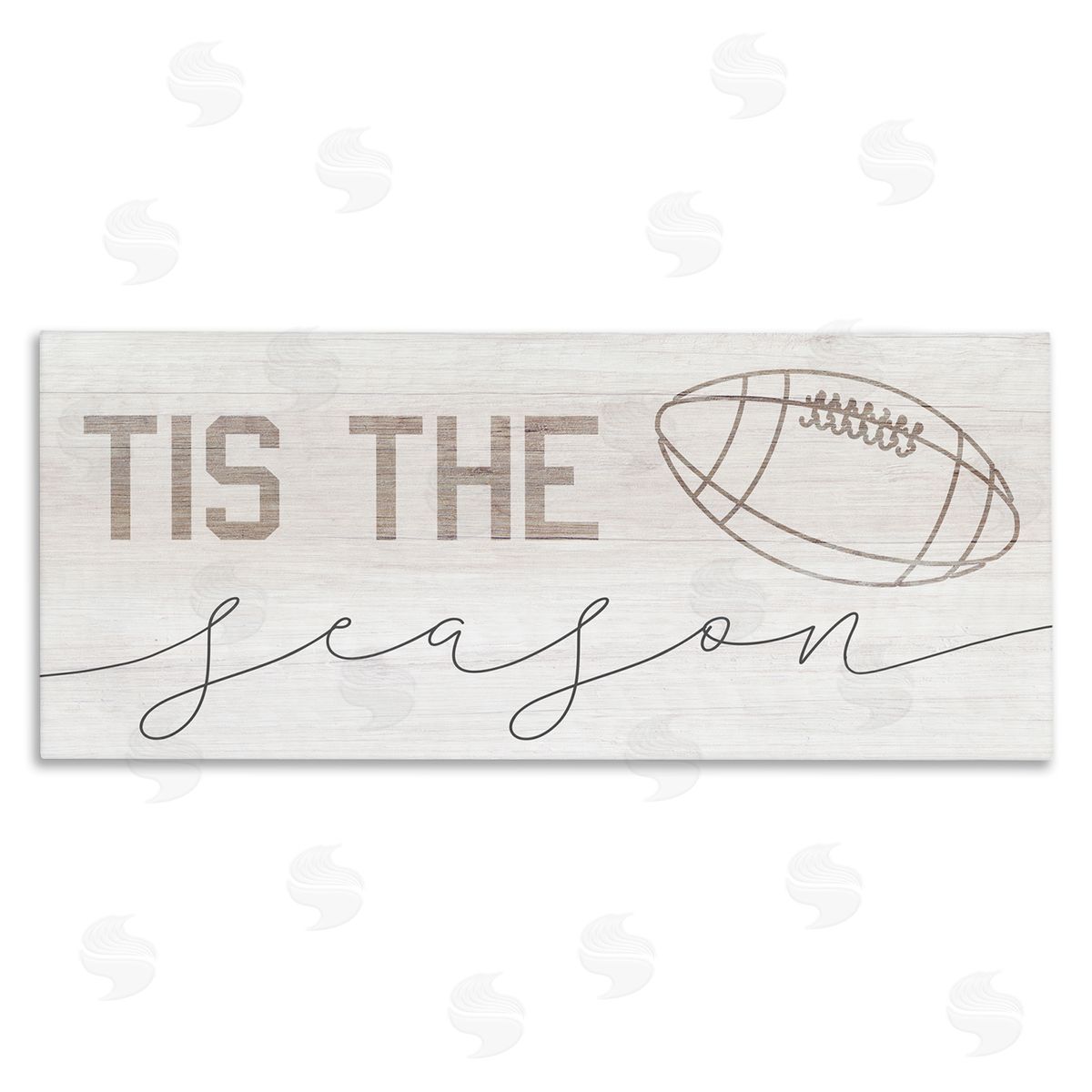 Stupell Studio Tis The Season Football
