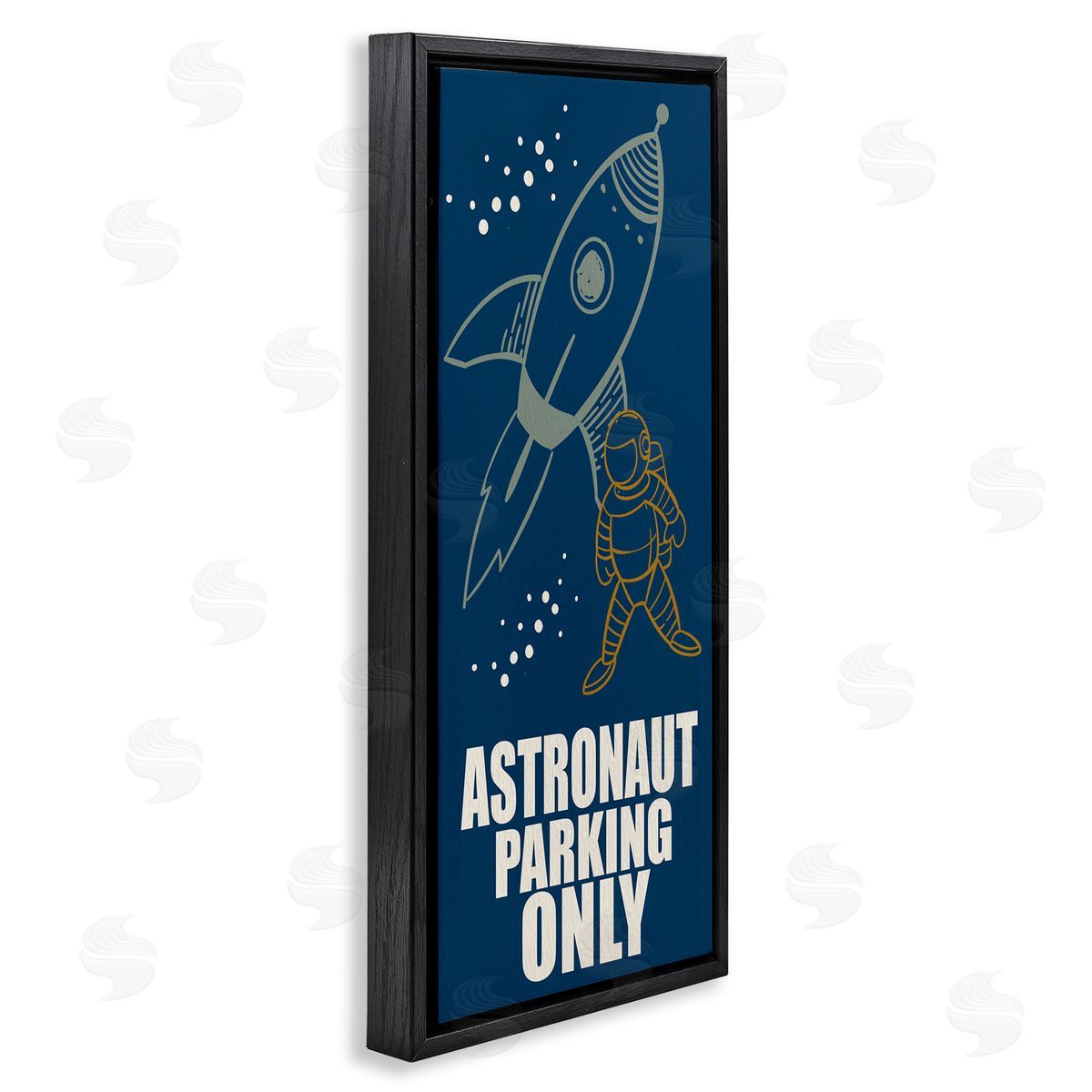 Kim Allen Astronaut Parking Only Rocket