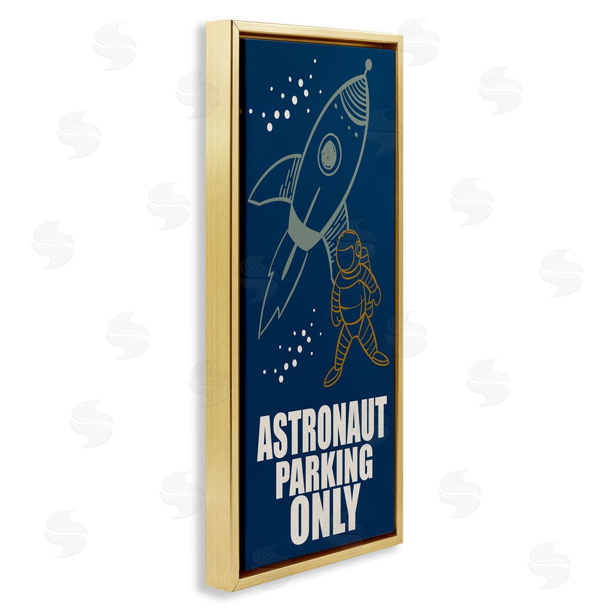 Kim Allen Astronaut Parking Only Rocket