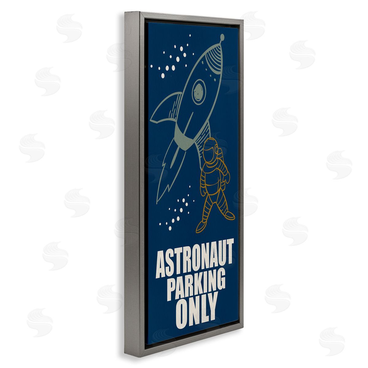 Kim Allen Astronaut Parking Only Rocket