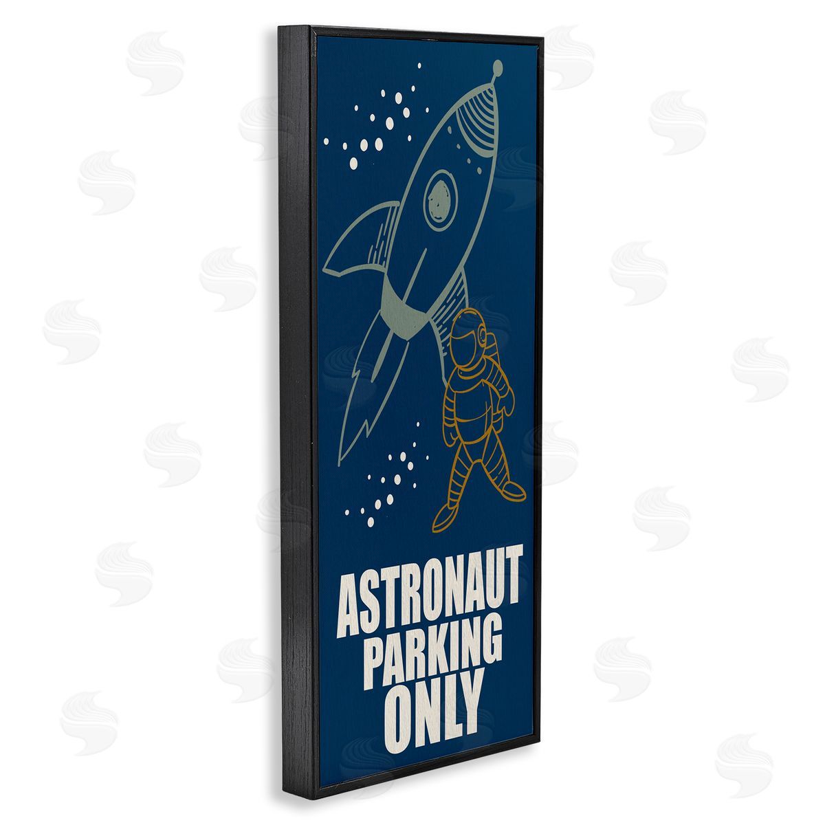 Kim Allen Astronaut Parking Only Rocket