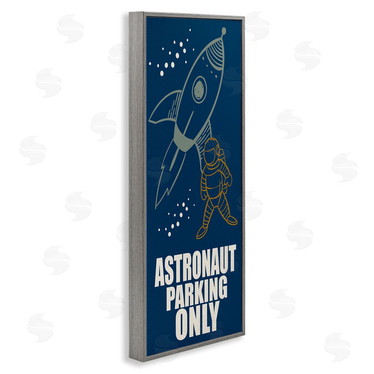 Kim Allen Astronaut Parking Only Rocket