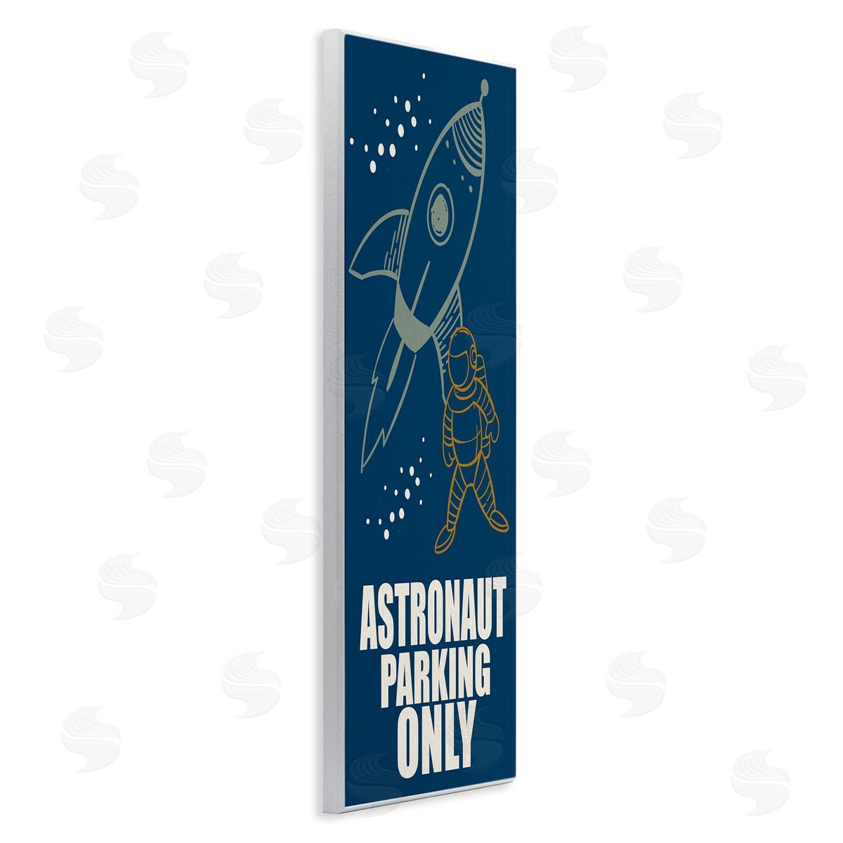 Kim Allen Astronaut Parking Only Rocket