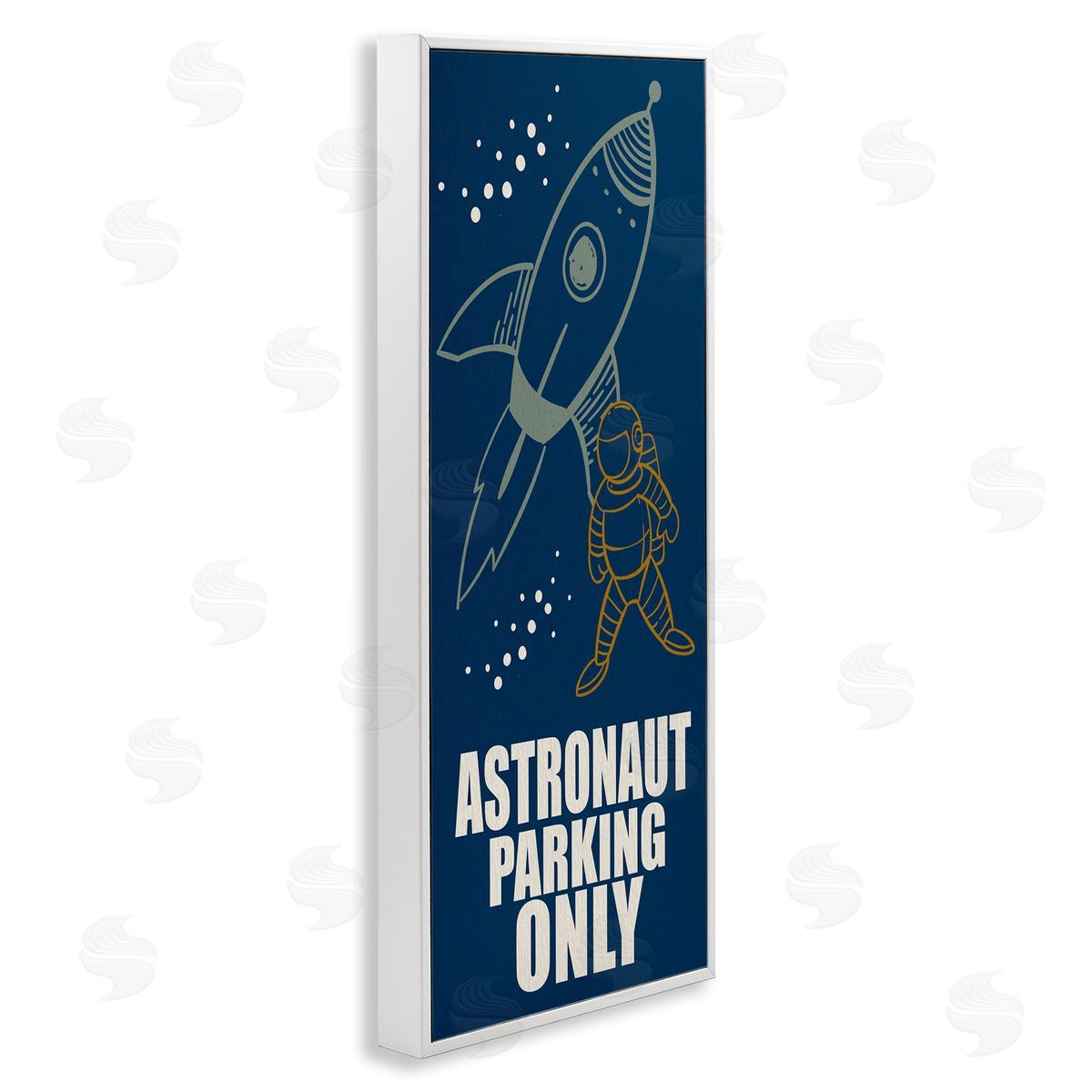 Kim Allen Astronaut Parking Only Rocket