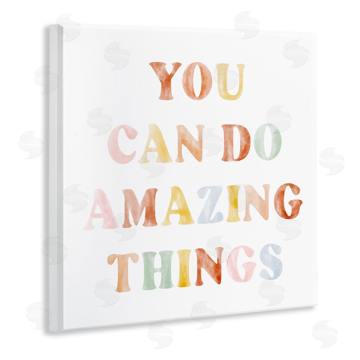 Stupell Studio You Can Do Amazing Things Wooden Wall Plaque Art Print