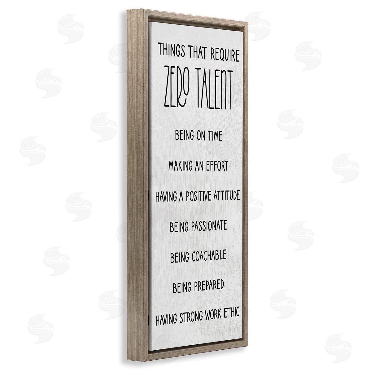 Stupell Studio Things That Require Zero Talent List