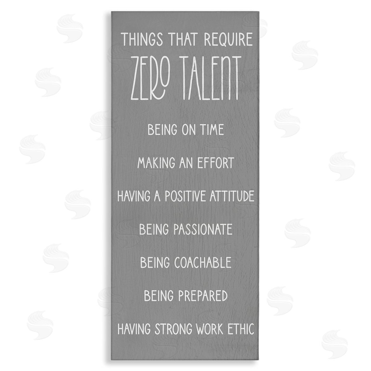 Stupell Studio Things That Require Zero Talent Phrase