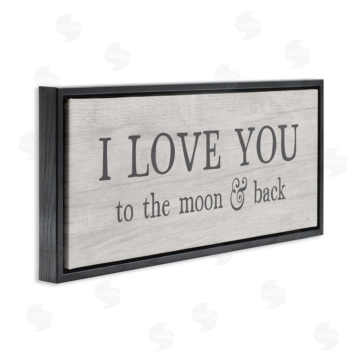 Yass Naffas Designs Love You To Moon & Back Phrase