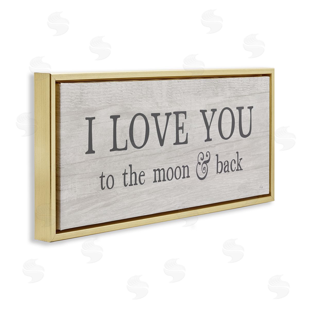 Yass Naffas Designs Love You To Moon & Back Phrase