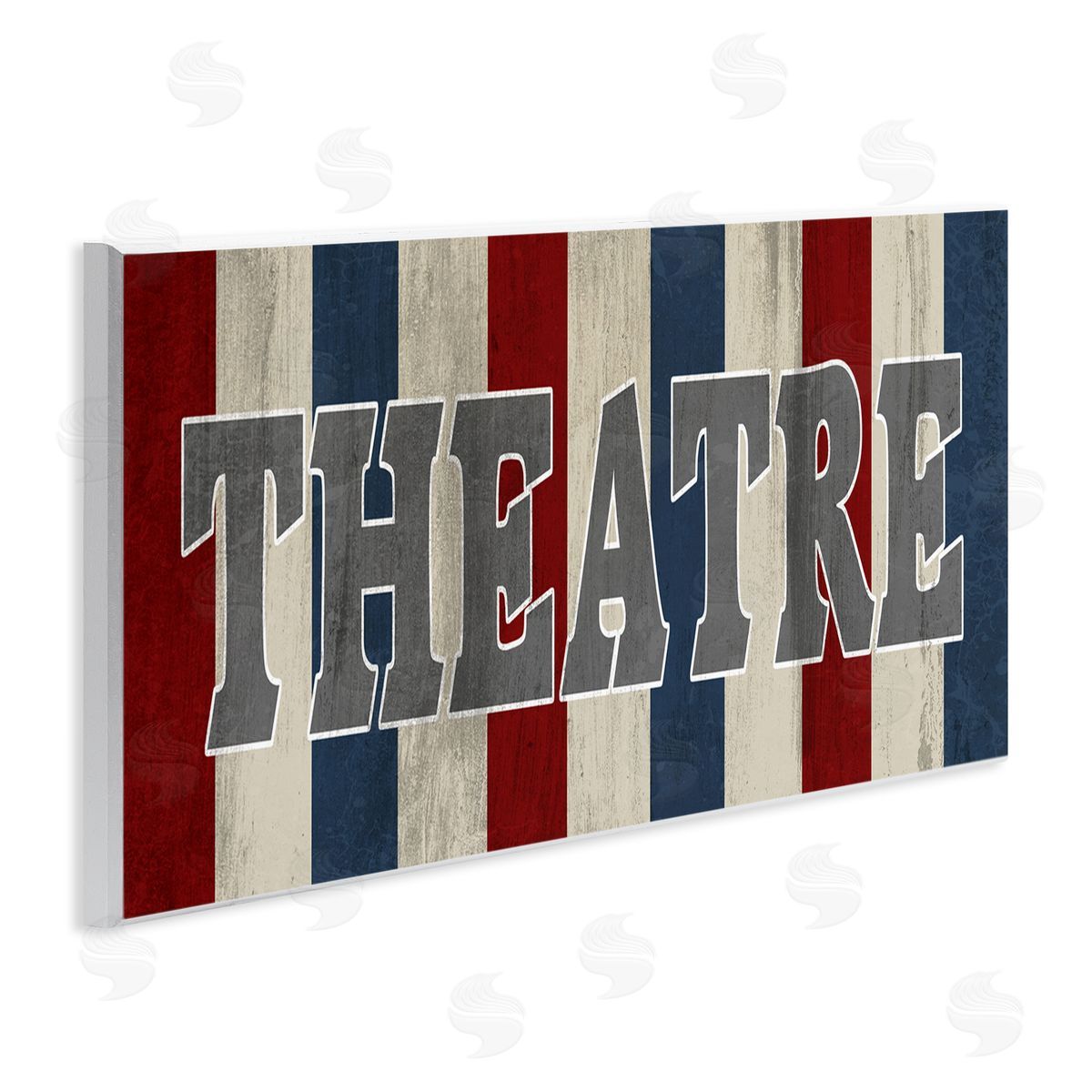 Kim Allen Rustic Vintage Theatre Sign