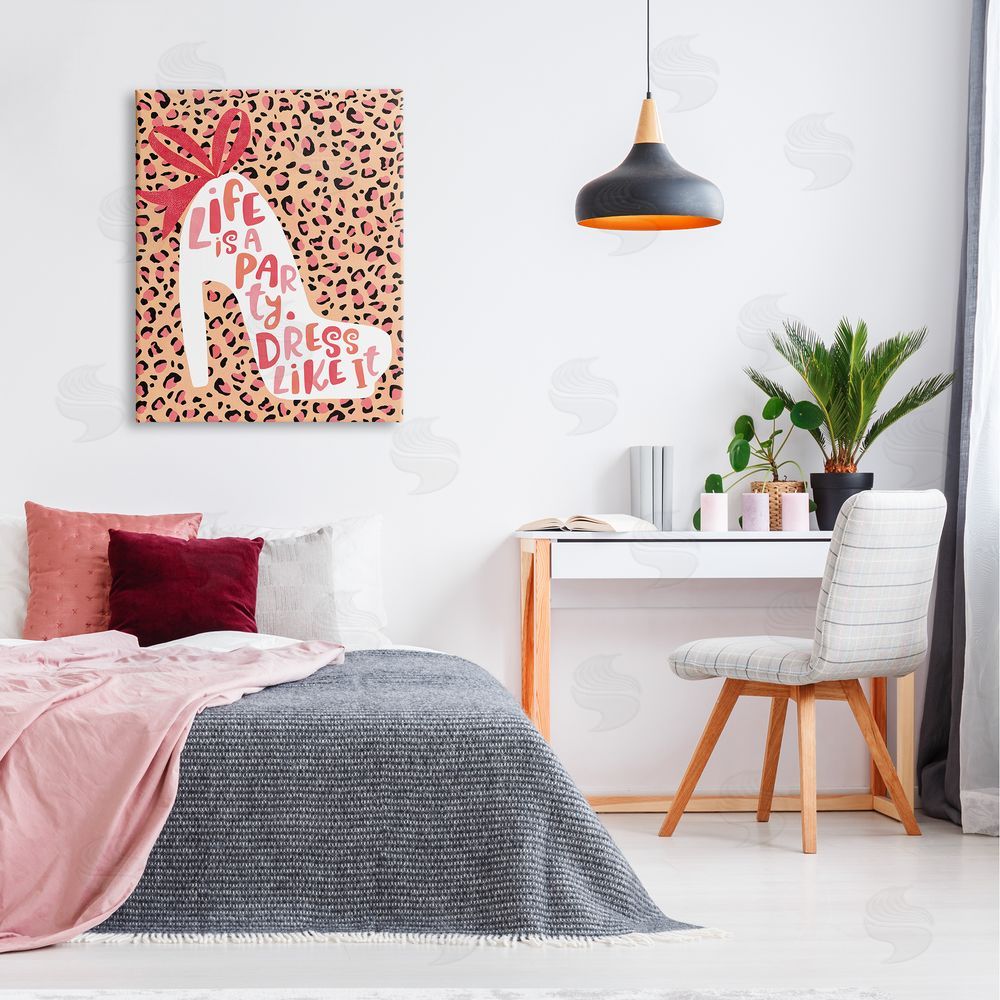 Laura Watson Life Is A Party Dress Like It Phrase