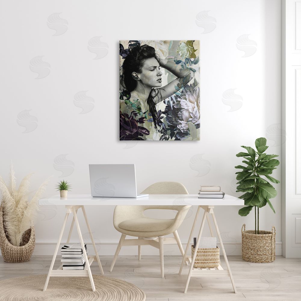 Design Fabrikken Floral Blossom Woman Collage