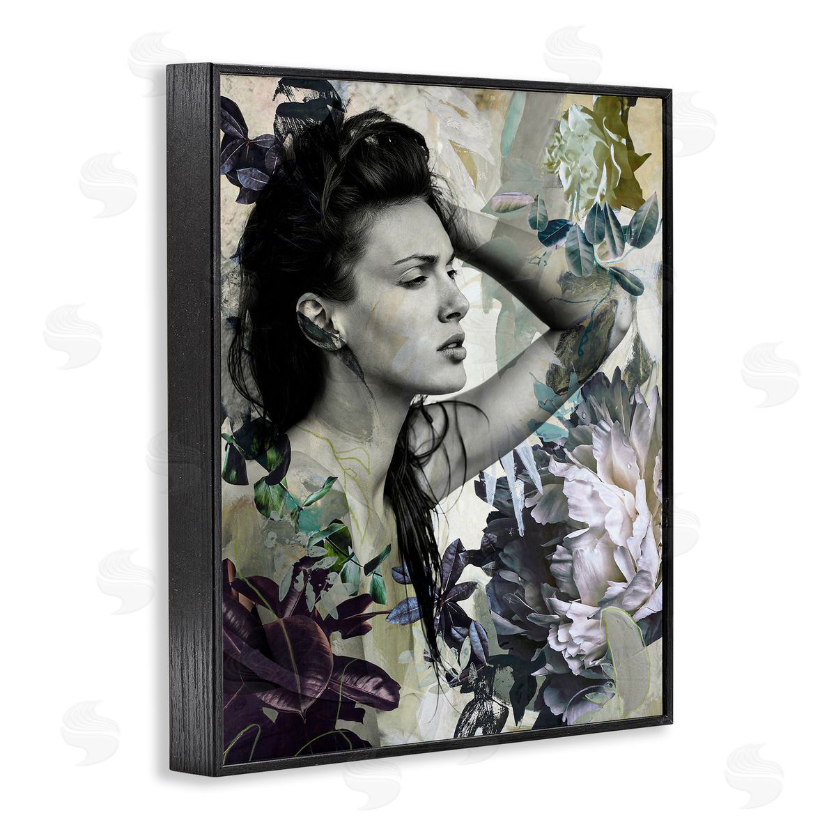 Design Fabrikken Floral Blossom Woman Collage
