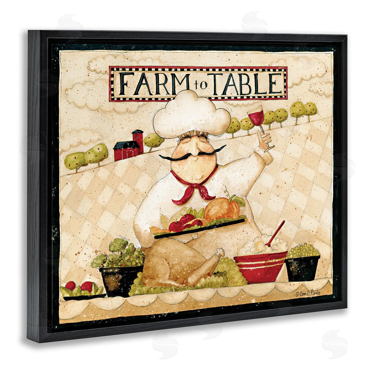 Dan DiPaolo Farm to Table Vintage Chef Meal