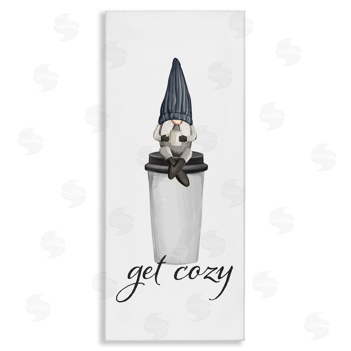 Ziwei Li Get Cozy Sipping Coffe_sidee Gnome