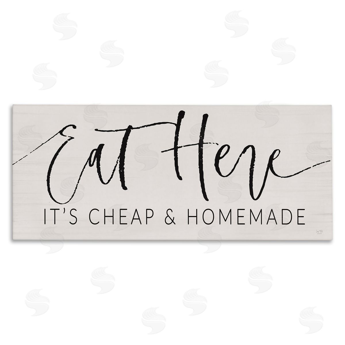 Lux + Me Designs Eat Here Cheap & Homemade Phrase