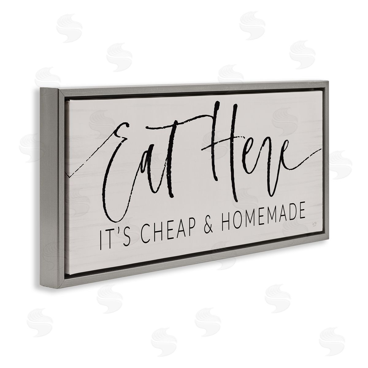 Lux + Me Designs Eat Here Cheap & Homemade Phrase