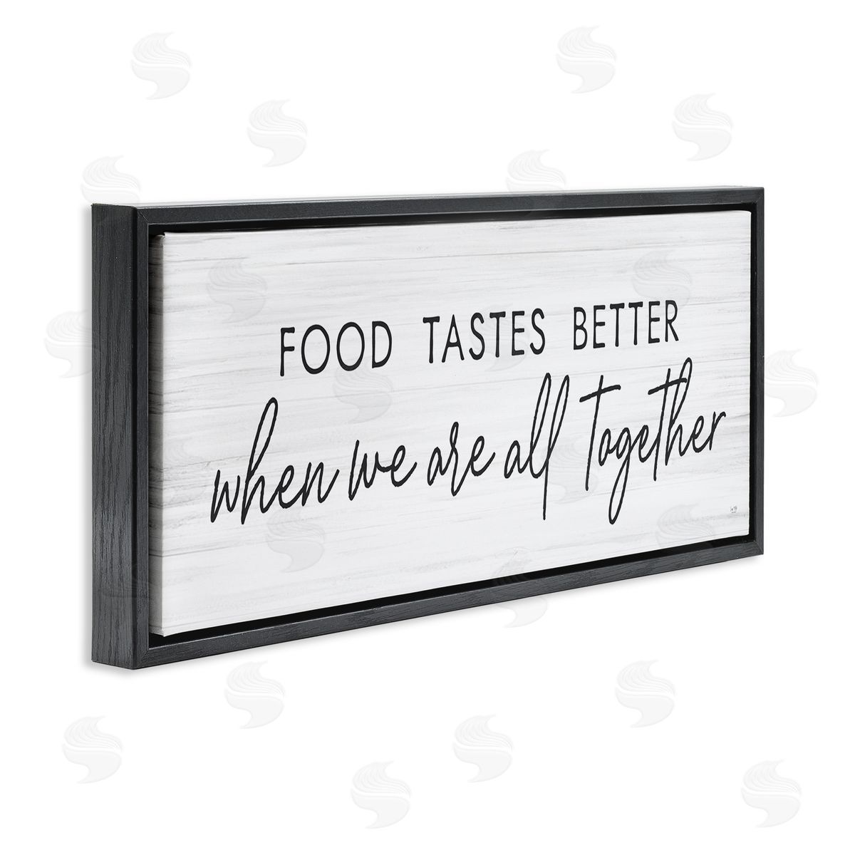 Lux + Me Designs Food Tastes Better All Together Phrase