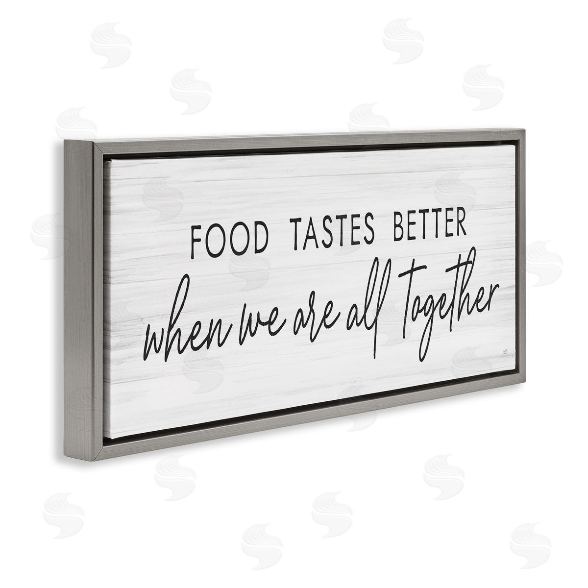Lux + Me Designs Food Tastes Better All Together Phrase