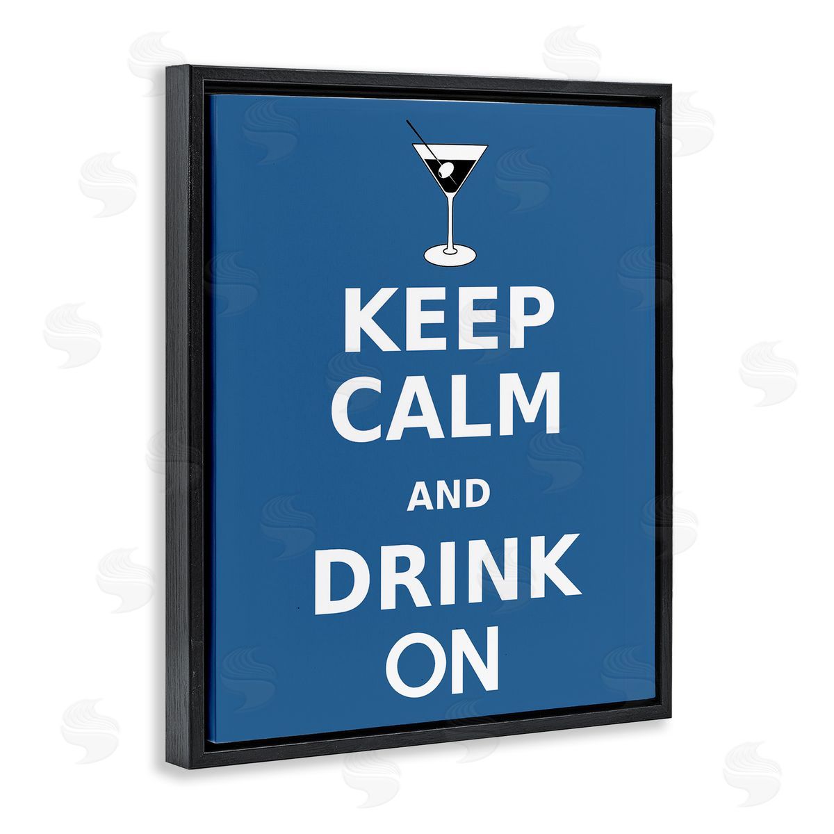 Marcus Jules Keep Calm & Drink On Martini