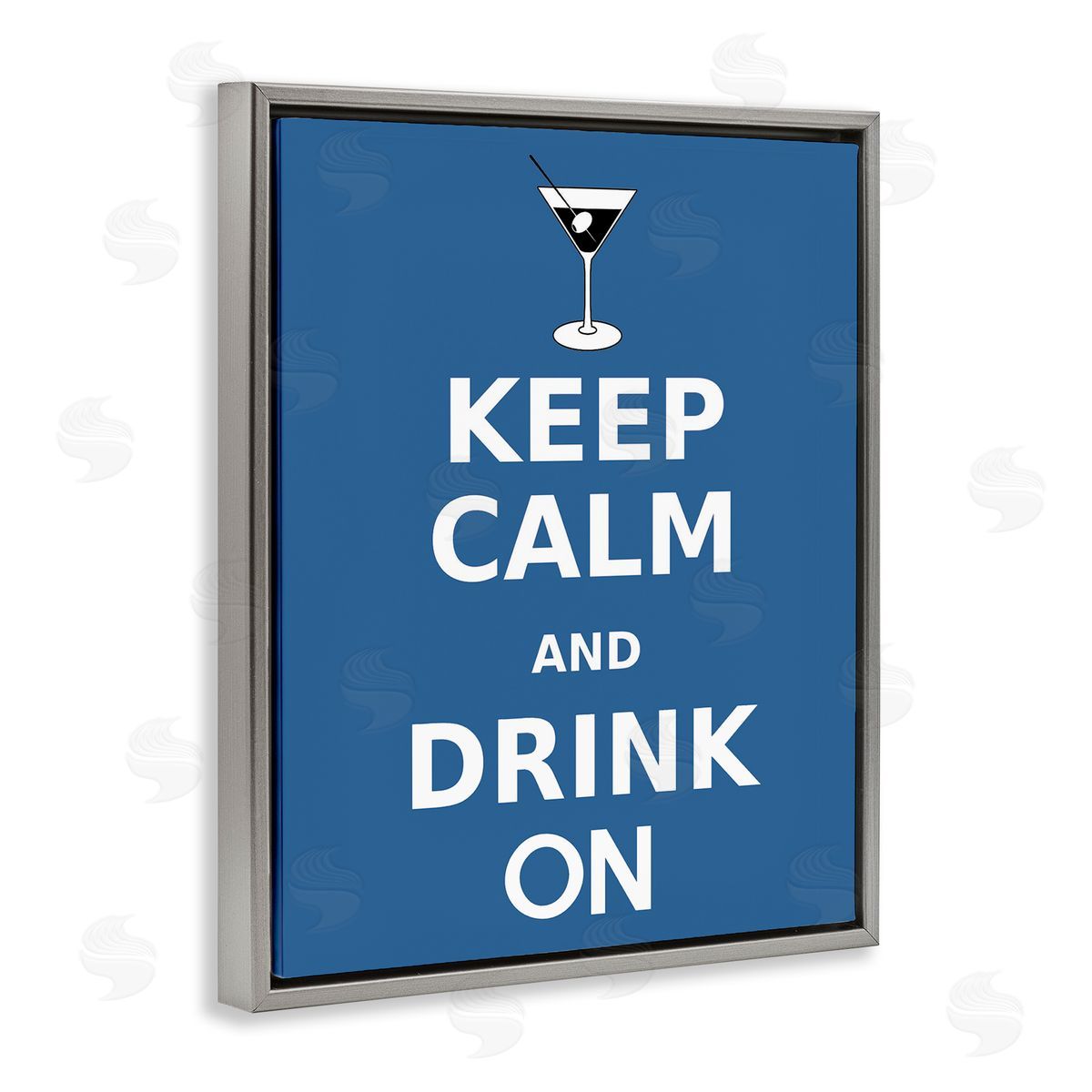 Marcus Jules Keep Calm & Drink On Martini